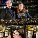 whiskey bottom candle company