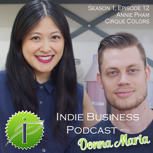 Annie Pham of Cirque Colors www.IndieBusinessNetwork.com